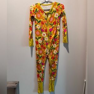 Little Sleepies Flower Zippie 2T